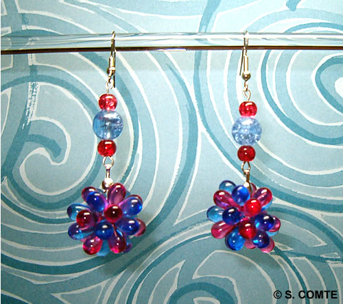 Boucles d'oreilles Peps
